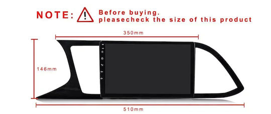 Seατ Leon 2013 Android Multimedia Carplay Androidauto Gps Wi-fi Bluetooth Sh71