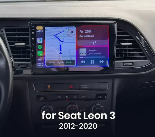 Seατ Leon 2018 Android Multimedia Carplay Androidauto Gps Wi-fi Bluetooth Sh76
