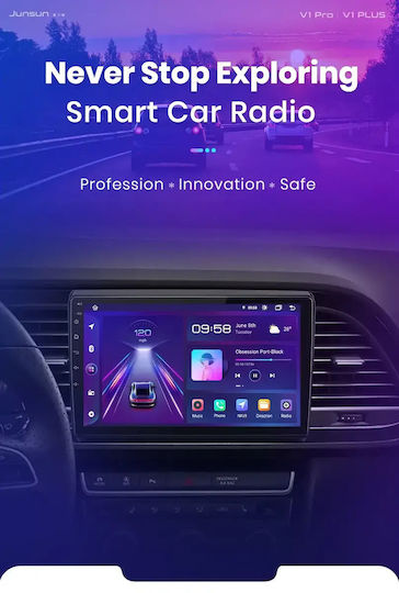 Seατ Leon 2018 Android Multimedia Carplay Androidauto Gps Wi-fi Bluetooth Sh76