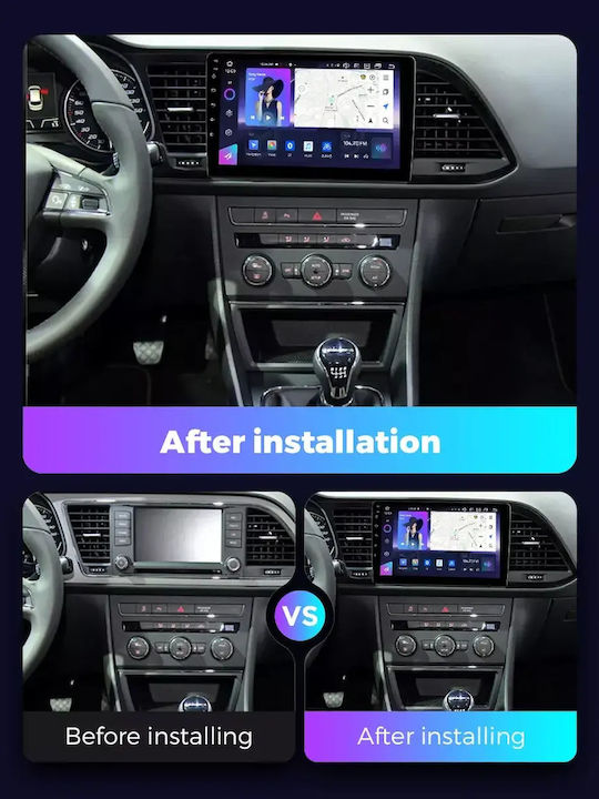 Seατ Leon 2018 Android Multimedia Carplay Androidauto Gps Wi-fi Bluetooth Sh76