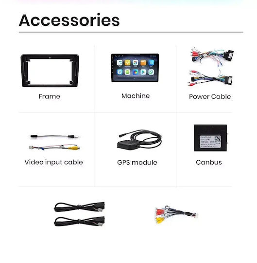 Audi A3 2012 Android Multimedia Carplay Androidauto Gps Wi-Fi Bluetooth Sη39