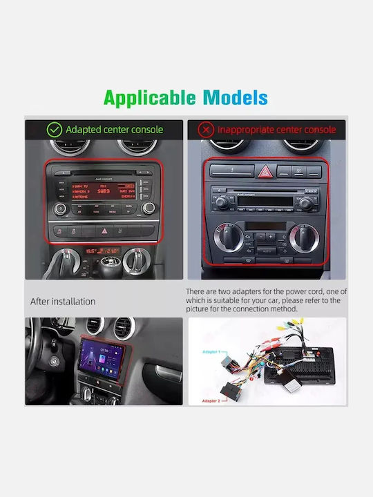 Audi A3 2009 Android Мултимедия Carplay Androidauto GPS Вграден Wi-Fi Bluetooth Sη36