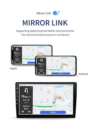 Toyota Aygo 2005 Android Мултимедия Carplay Androidauto GPS Вграден Wi-Fi Bluetooth Sh60
