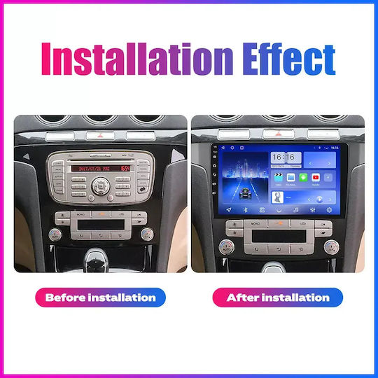 Smart 451 2009 Android Multimedia Carplay Androidauto GPS Wi-Fi Bluetooth Sh3