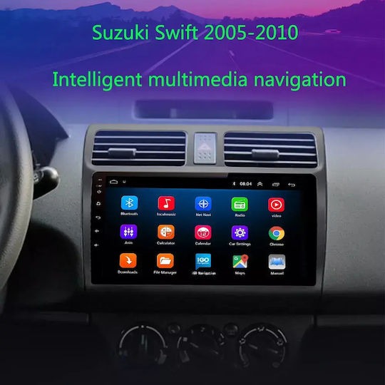 Suzuki Swift 2008 Android Мултимедия Carplay Androidauto GPS Вграден Wi-Fi Bluetooth Sh43