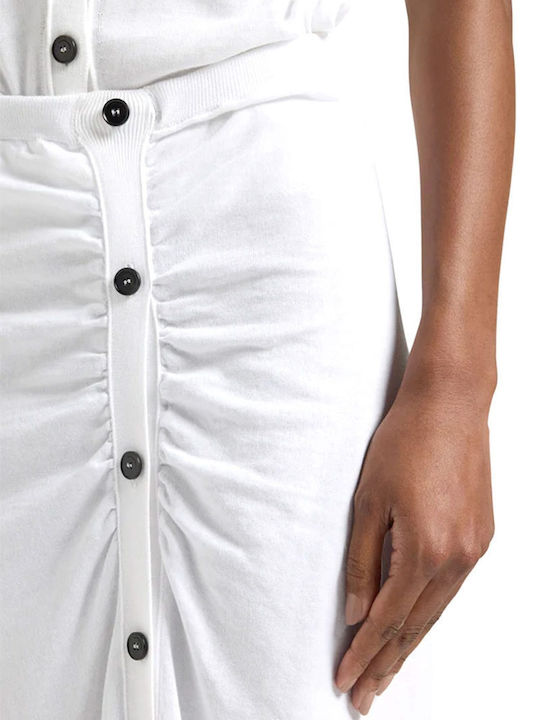 Midi Skirt Ecru