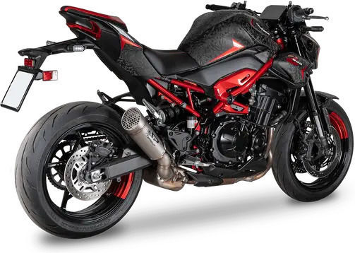Spark Motorrad Auspuffanlagen Endrohr für Kawasaki Z900 Gka0908tom