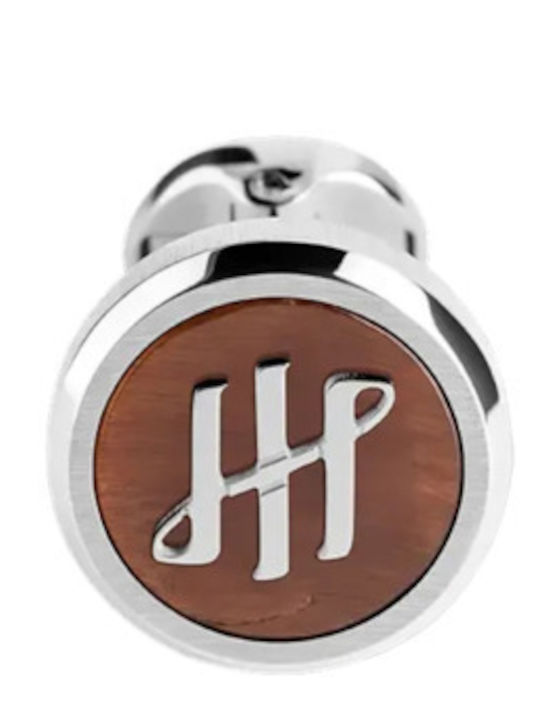 Montegrappa Μανικετόκουμπα από Ατσάλι σε Ασημί Χρώμα Montegrappa Μανικετόκουμπα από Ατσάλι σε Ασημί Χρώμα