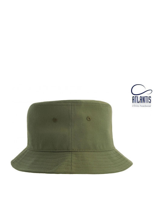 Atlantis Υφασμάτινo Καπέλο Bucket Πράσινο Atlantis Υφασμάτινo Καπέλο Bucket Πράσινο