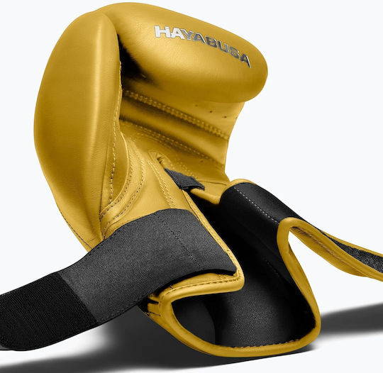 Hayabusa Leder Boxhandschuhe Für Wettkampfhandschuhe Gelbe