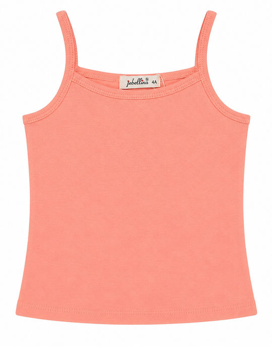 Jebellina Kids Set Kids Undershirts 3 Pieces Salmon White Black