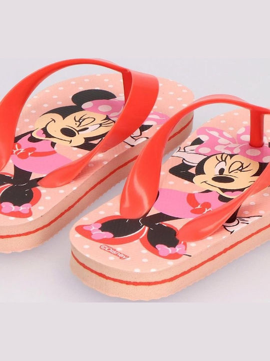 Kinder Flip Flops Minnie Rosa Minnie Mouse
