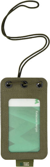 M-tac Suport De Id Cu Panou Transparent Verde