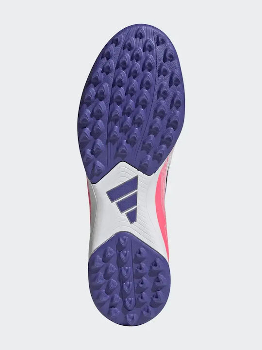 adidas F50 Hyperfast Club TF Fußballschuhe mit geformten Stollen Weiße adidas F50 Hyperfast Club TF Fußballschuhe mit geformten Stollen Weiße