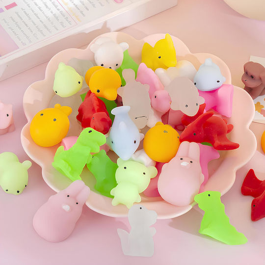 Mochi Squishy Squishies Gniotki Set 50 Mehrfarbige Weiche Elastische Antistress-Spielzeug Für Kinder Erwachsene