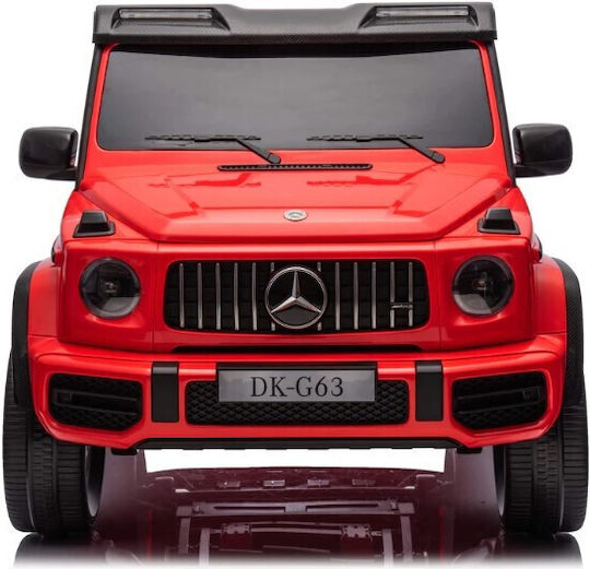 Mercedes AMG G63 Two Seater with Remote Control Licensed 12 Volt Red for 3+ Years