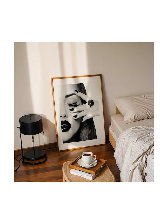 Poster Black Lips Ii Pst2502 40cm X 50cm Κορνίζα Καφέ Ξύλου 60136pd156517f63322