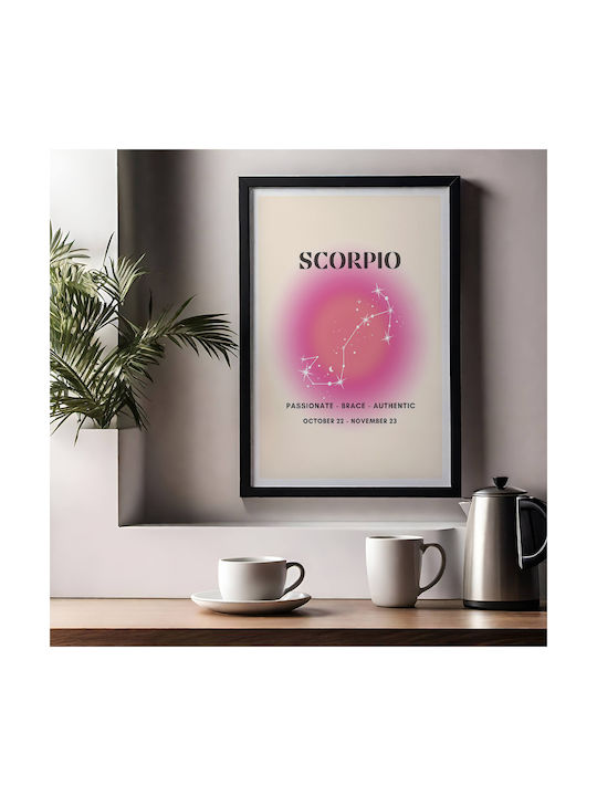 Poster Zodiacs Scorpio Pst25392 40cm X 50cm-64605pd156000