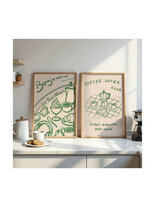 Poster Coffee Lovers Club Pst25328 40cm X 50cm-62118pd156357