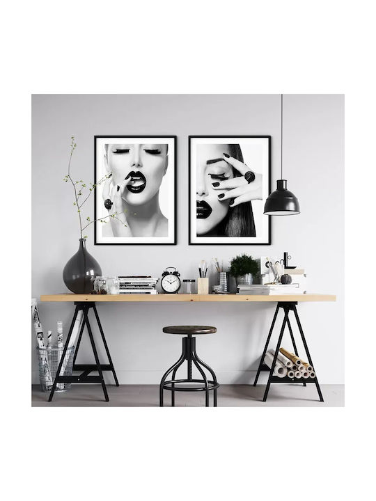 Poster Black Lips Ii Pst2502 40cm X 50cm-60136pd156517