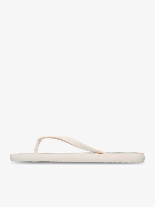 Damen Flip Flops in Beige Farbe