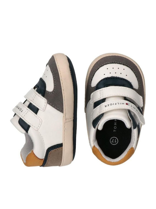 Tommy Hilfiger Бебешки Маратонки за Прегръдка Бежови
