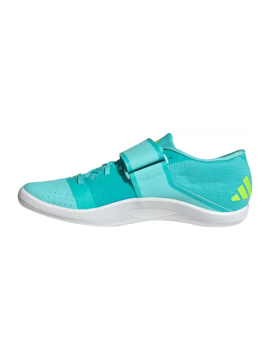 Adizero Throws Men's Sport Shoes Spikes Aqua