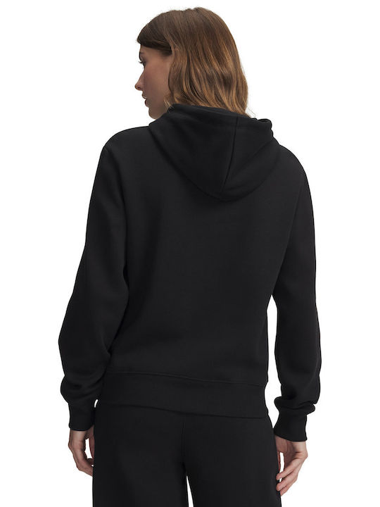 Under Armour Φούτερ Μαύρο με Κουκούλα