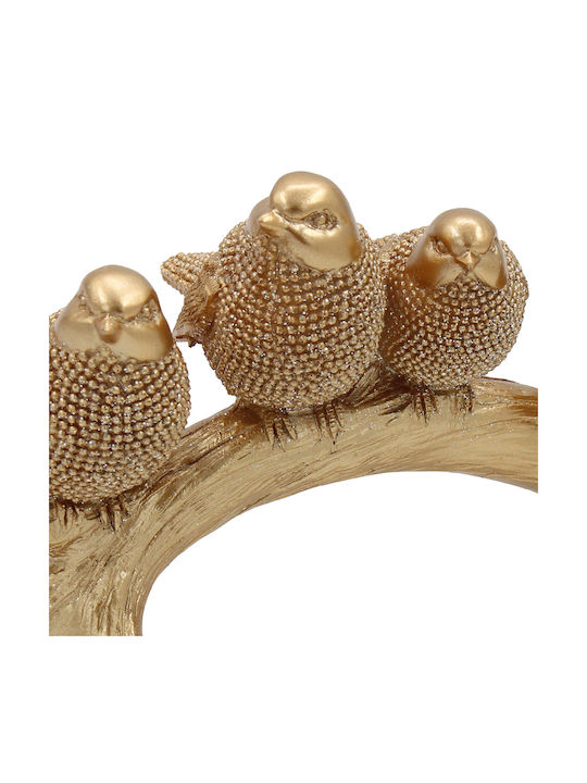 Keskor Decorative Polyresin Bird 20x9x11cm