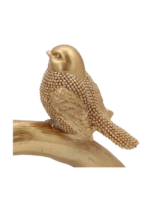 Keskor Dekorative Vogel Figurine Polyresin 17x8x11cm