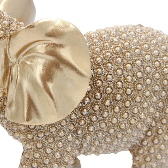 Keskor Dekorative Elefant Polyresin 25x9x24cm