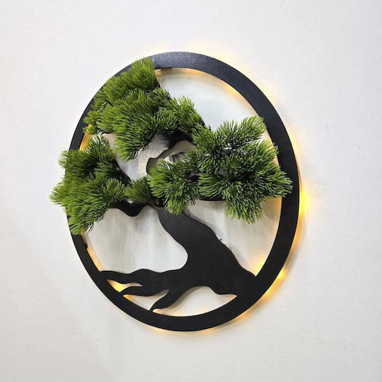 SteweHome Decorative Handmade Green Wooden Sign 40x40cm