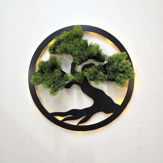 SteweHome Decorative Handmade Green Wooden Sign 40x40cm