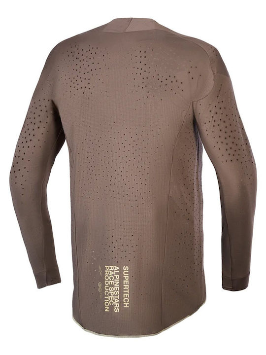 Motorrad Reittrikot Alpinestars Mx Supertech Air Gold Limited Edition Motorrad Reittrikot Alpinestars Mx Supertech Air Gold Limited Edition