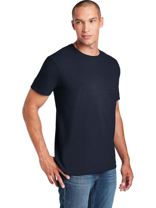 Gildan Softstyle 64000 Men's Promotional T-Shirt Short Sleeve Navy