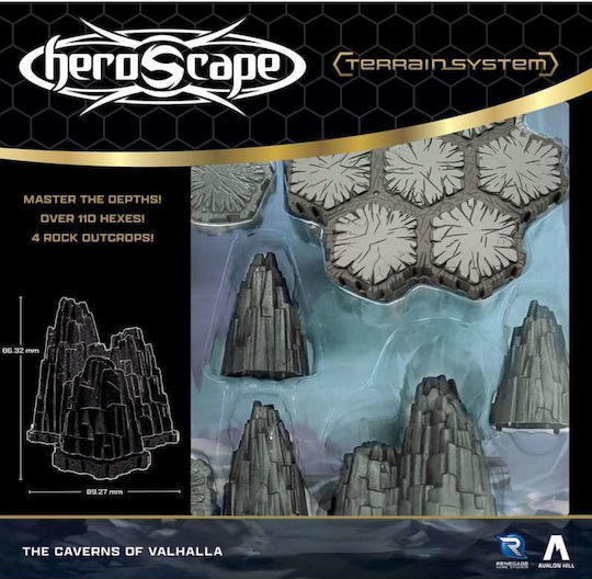 Επέκταση Παιχνιδιού Heroscape The Caverns of Valhalla RGS02884 (EN) Renegade Game Studios