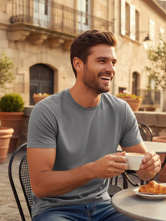 Gildan Men's Promotional T-Shirt Short Sleeve Charcoal