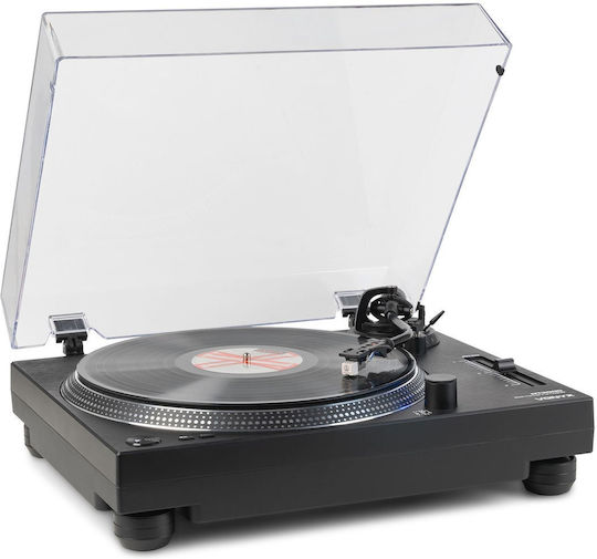 Vonyx DT3000 Грамофон с задвижване с ремък Черен
