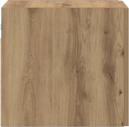 Hängeschrank fürs Wohnzimmer aus Spanplatte Braun 40x42,5x40 cm