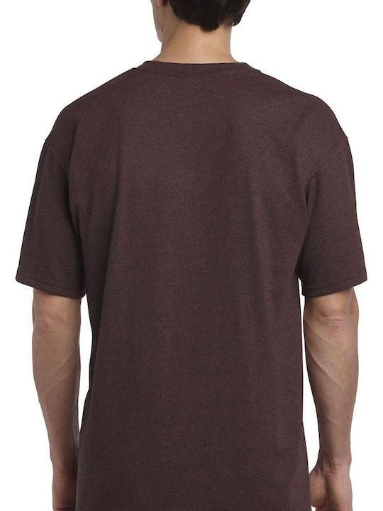 Gildan Men's Promotional T-shirt Short Sleeve Russet
