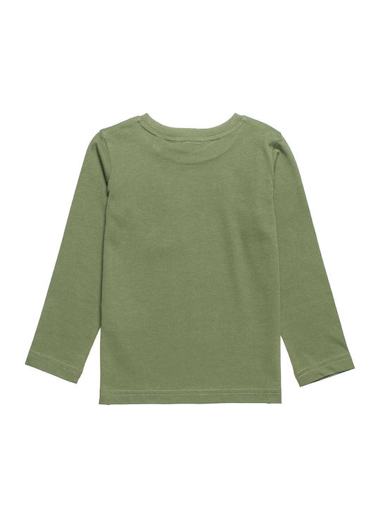Bluză pentru copii cu mânecă lungă Verde