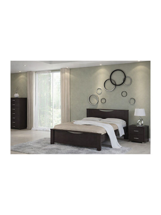 Sarris Schlafzimmermöbel-Set Smile Wenge 140x200cm 3 Stück