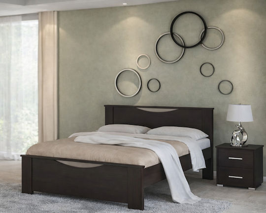 Sarris Schlafzimmermöbel-Set Smile Wenge 140x200cm 2 Stück