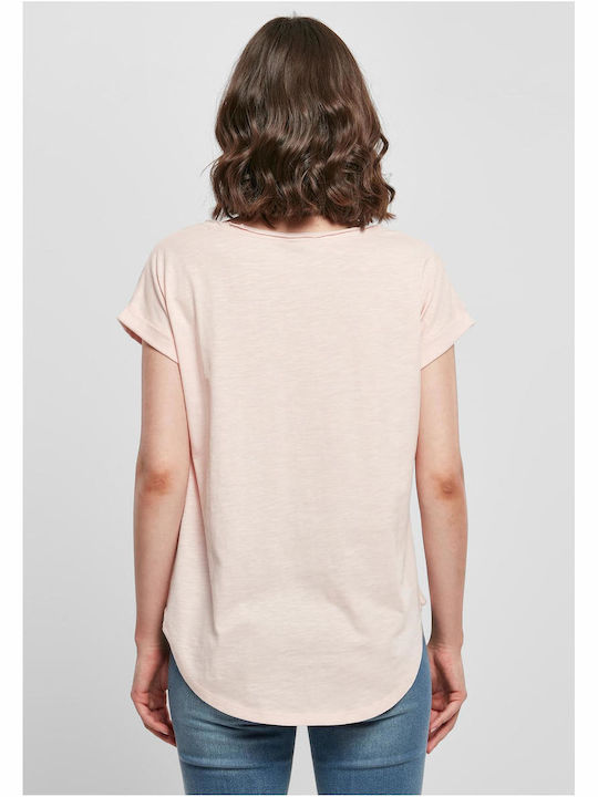 BYB Γυναικείο Διαφημιστικό T-shirt Κοντομάνικο Pink