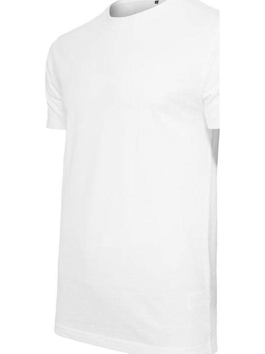 BYB Ανδρικό Διαφημιστικό T-shirt Κοντομάνικο White