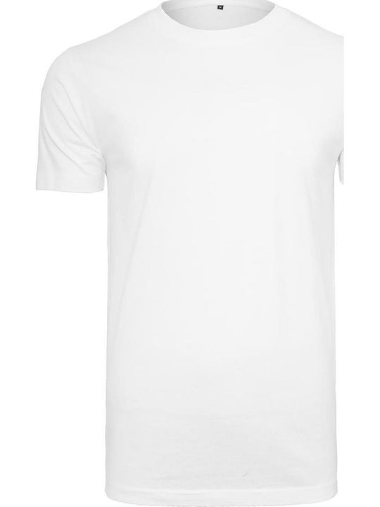 BYB Ανδρικό Διαφημιστικό T-shirt Κοντομάνικο White
