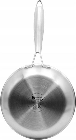 Brunbeste Steel Pan with Lid 28cm