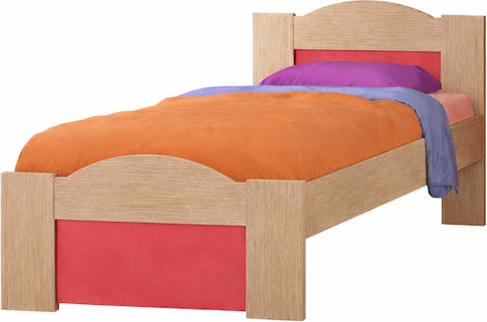 Sarris Kinderbett Einzeln Rote Für Matratze 90x190cm