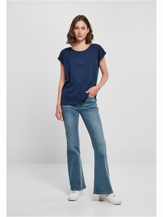 BYB Women's Promotional Short Sleeve T-Shirt Light Navy