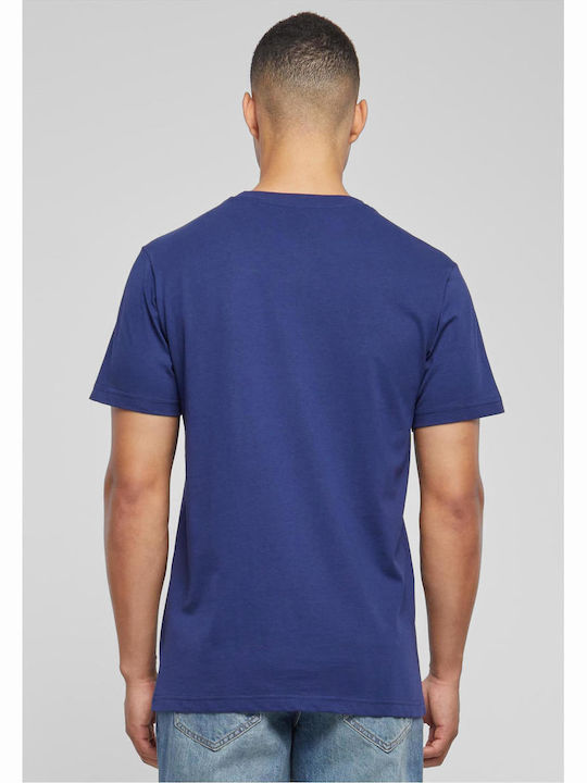 BYB Ανδρικό Διαφημιστικό T-shirt Κοντομάνικο Light Navy